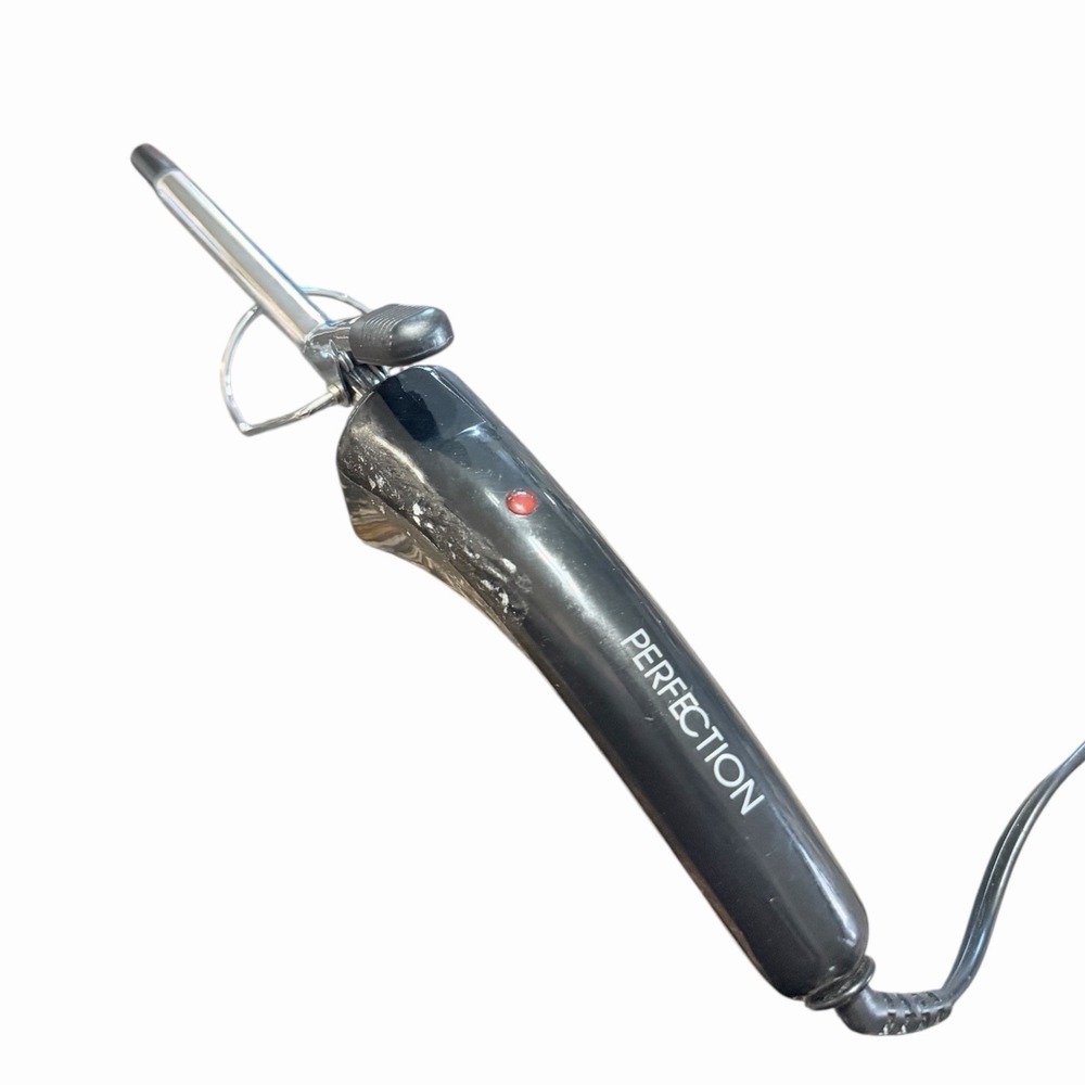 Perfection Classic 3/8" Small Curl Curling Iron Color Black TESTED